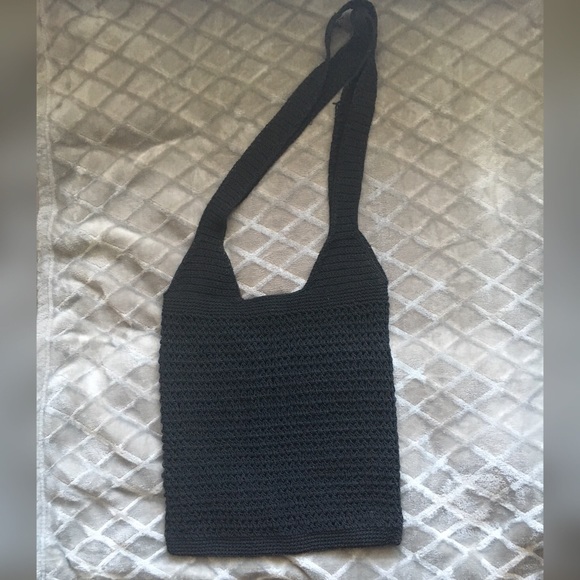 Black Crochet Bag - Picture 3 of 10